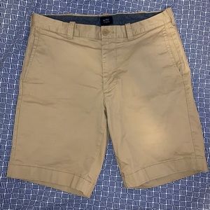 J Crew Khaki Flex Chino Shorts
